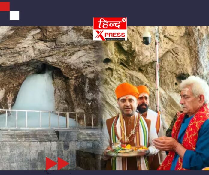 अमरनाथ गुफा में प्रथम पूजा 2025