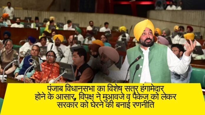 पंजाब विधानसभा का विशेष सत्र हंगामेदार होने के आसार, विपक्ष ने मुआवजे व पैकेज को लेकर सरकार को घेरने की बनाई रणनीति