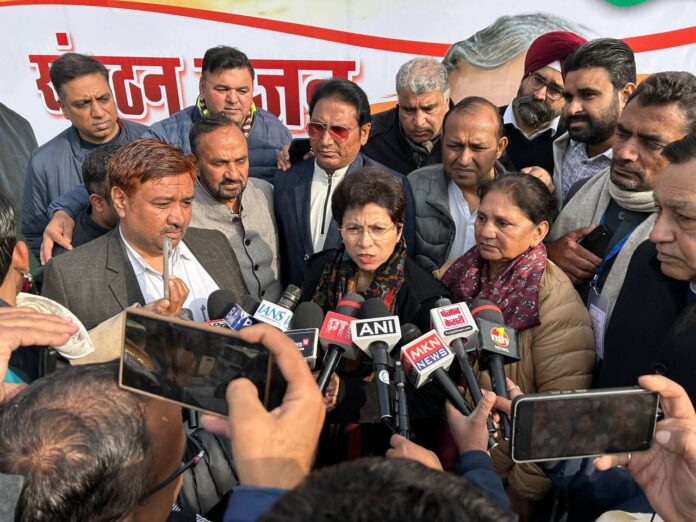 कांग्रेस की विचारधारा को गांव, कस्बों और शहरों तक पहुँचाना समय की आवश्यकता: कुमारी सैलजा