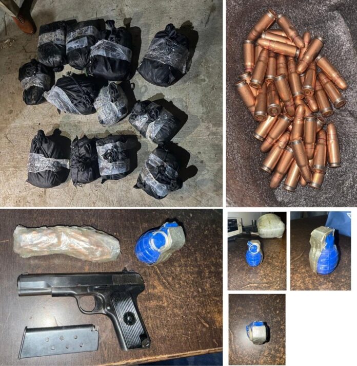 अमृतसर में सरहद पार से संचालित नारको-आतंकवाद नेटवर्क का पर्दाफाश; 42.9 किलोग्राम हेरोइन, 4 हैंड ग्रेनेड, एक पिस्तौल बरामद