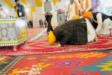 गुरु साहिबानों का संदेश आने वाली पीढ़ियों तक पहुँचाने के लिए आप सरकार हर संभव प्रयास करेगी: भगवंत सिंह मान