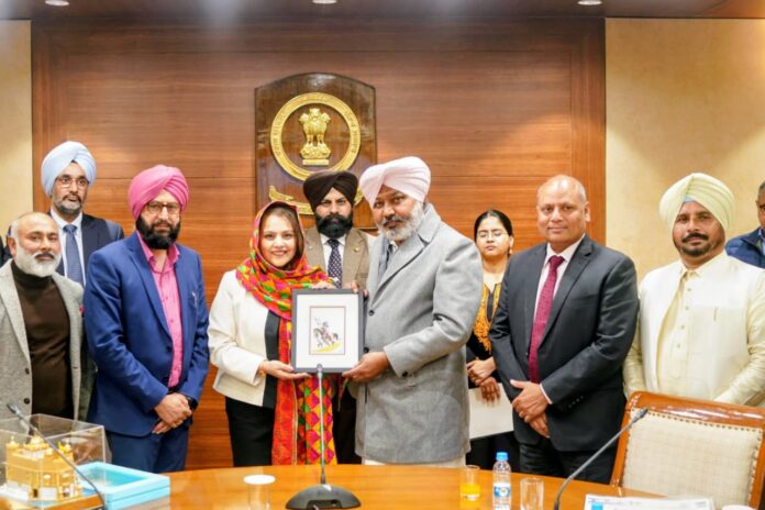 वित्त मंत्री हरपाल सिंह चीमा द्वारा अल्बर्टा–पंजाब आर्थिक संबंधों को मजबूत करने हेतु कनाडा के उच्चस्तरीय प्रतिनिधिमंडल की मेज़बानी
