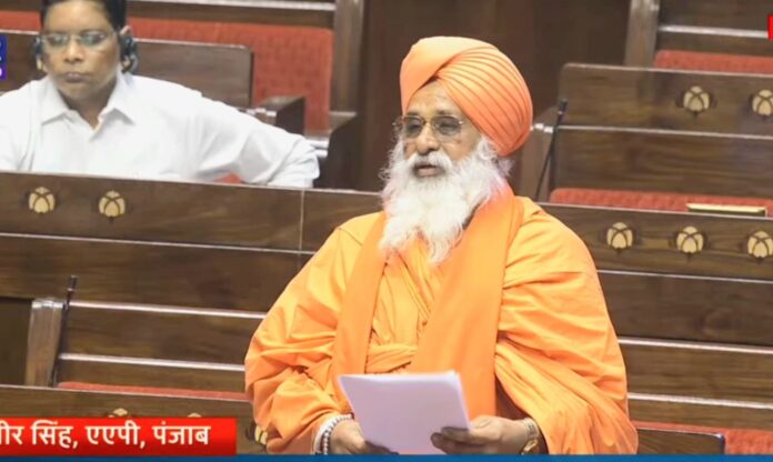 सांसद संत सीचेवाल ने राज्यसभा में ग्रामीण क्षेत्रों में खेल ढांचे को मजबूत करने का मुद्दा उठाया*