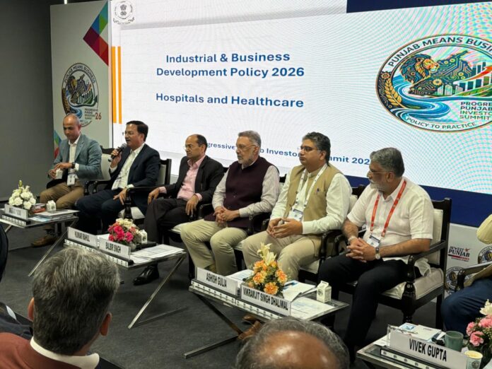 पंजाब इन्वेस्टर्स समिट 2026— अस्पताल और स्वास्थ्य सेवाएँ: स्वास्थ्य मंत्री डॉ. बलबीर सिंह ने निजी अस्पतालों से समावेशी स्वास्थ्य सेवा सुनिश्चित करने के लिए 20% बिस्तर आरक्षित करने का आग्रह किया
