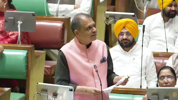 मंत्री संजीव अरोड़ा ने पंजाब विधानसभा में प्रमुख नागरिक और बुनियादी ढांचे से जुड़े मुद्दों पर दिए तथ्याधारित जवाब