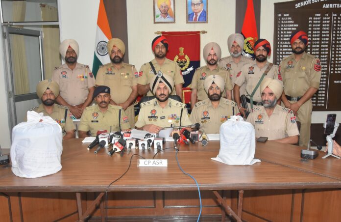 दुबई आधारित ड्रग कार्टेल का अमृतसर में भंडाफोड़; 10 किलो आई.सी.ई. और 4 किलो हेरोइन समेत दो गिरफ्तार*